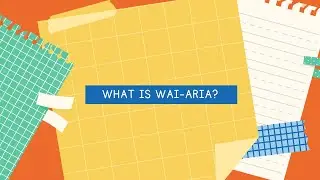 What is WAI-ARIA?