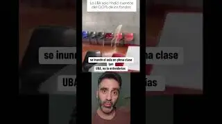 LA UBA SE INUNDÓ