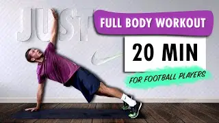 FULL BODY WORKOUT For Football Players | BODYWEIGHT |  Improve Your Strength & Get Fit | Advanced