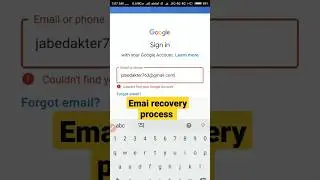 Gmail account recover kaise kare | how to recover Gmail account | email recover kaise kare