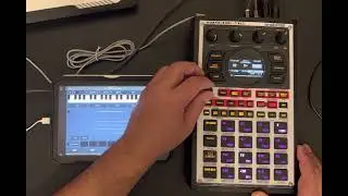 How to record into the SP404 MK2 using resample in Pattern Sequencer mode?