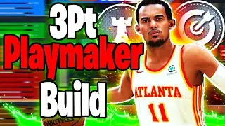 WE CREATED A GLITCHED NBA 2K22 NEXT GEN 3PT PLAYMAKER BUILD