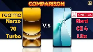 realme Narzo 70 Turbo vs OnePlus Nord CE4 Lite : Which Phone is Best❓😲