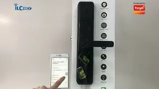 Tuya smart lock K1 Pro How to set a temporary password