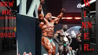 NEW MR. OLYMPIA 2023 CHAMPION - Derek Lunsford