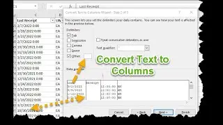 How to Separate Date and Time in Excel using Text to Columns