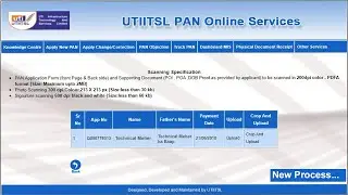 HOW TO UPLOAD PAN CARD DOCUMENT IN CSC UTI