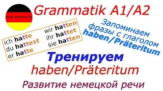 A1/A2 Тренируем haben/Präteritum