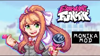Friday Night Funkin' Mods || Monika (DDLC) and New Song!
