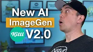 Discover What's New!! Kittl's AI Image Generator V2.0 Full Tutorial