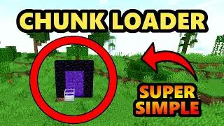 Build a Minecraft Chunk Loader - Super simple and cheap! | Minecraft 1.21 - 1.22+