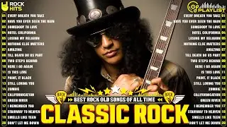 Guns N' Roses, Aerosmith, Nirvana, ACDC, Queen, Bon Jovi, Scorpions🔥Best Classic Rock Of 70s 80s 90s