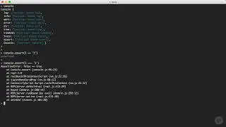 NodeJS: Console and Utilities