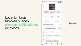 ¿Qué es el grupo de avisos en una comunidad de WhatsApp? | WhatsApp