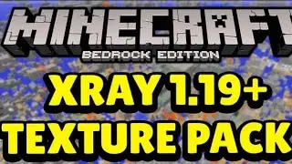 The Best X-Ray Texture pack for Minecraft Pocket Edition!