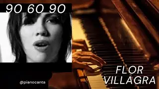 90 60 90 - Florencia Villagra (Karaoke con piano)