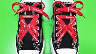 How To Tie ShoeLaces - Creative Ways to Fasten Tie Your Shoes Tutorial Step by Step, #75
