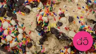 Making Edible Cookie Dough at Cookie DŌ NYC