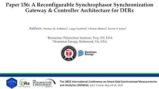 A Reconfigurable Synchrophasor Synchronization Gateway & Controller Architecture for DERs - SGSMA