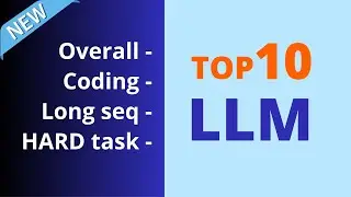 BEST LLMs for Coding, Long Context, Overall Perform