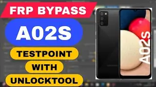 SAMSUNG A02S FRP BYPASS  WITH UNLOCKTOOL