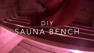 DIY Sauna Bench