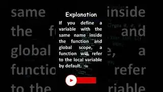 What are Global and Local Variables in Python?Global and Local Variables