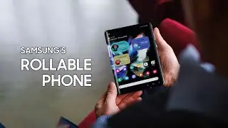 Samsungs Rollable Phone - MIND BLOWING!