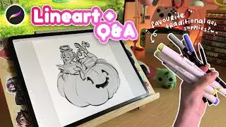 How I Started My Art Career | Lineart + Q&A! ✨