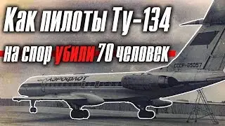 Смертельное пари: как пилоты Ty-134 на спор убили 70 человек