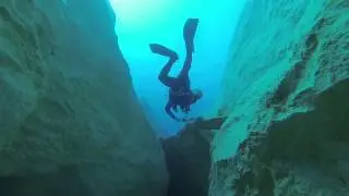 Azure Window Gozo in 25-30 m Tiefe