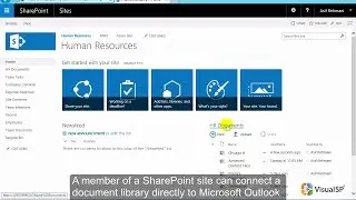 How To Connect A Document Library To Microsoft Outlook In SharePoint 2016