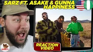 THEY DELIVERED HAPPINESS! | Sarz feat. Asake & Gunna - Happiness | CUBREACTS UK ANALYSIS VIDEO