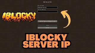 Minecraft iBlocky Server IP Address