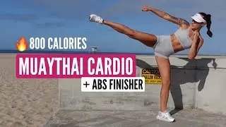 50 min FAT KILLER Kickboxing cardio workout + ABS finisher