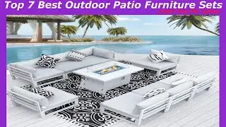 Top 7 Best Outdoor Patio Furniture Sets with Fire Pit Table in 2025 ! Reviews & Buying Guide!