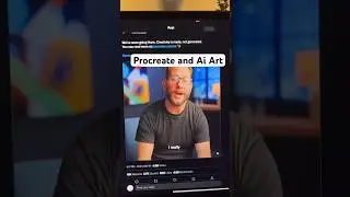 Procreate and Ai Art UPDATE #art #drawing #artprocess #digitalart #aiart