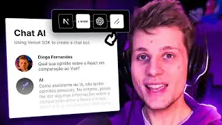 Chatbot do ZERO com Next, AI SDK, OpenAI e Shadcn/UI