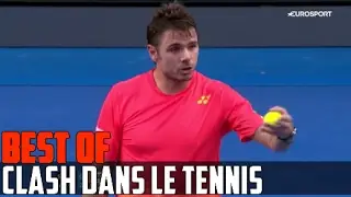 Quand les joueurs de tennis se clashent