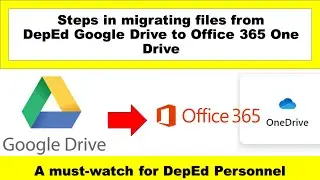 Migrating Google Drive Files to OneDrive office 365 | Transfer files from google drive to OneDrive?