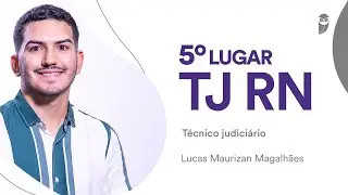 Conheça Lucas Magalhães, aprovado no concurso TJ RN para o cargo de Técnico Judiciário -Judiciária