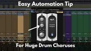 Easy Automation Tip for Huge Drum Choruses | Using the SPL Transient Designer