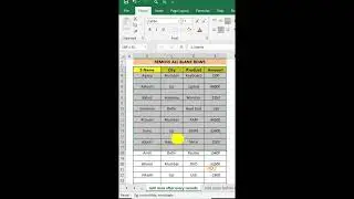 Excel Tips and Tricks| Remove All Blank Rows in a Table|#shorts #youtubeshorts #viral #jktutorials