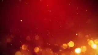 Red style light effect particles flashing background video