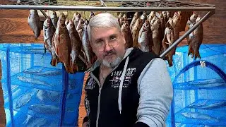Сушилка для рыбы. Простая и удобная многоярусная, без заморочек и понтов.