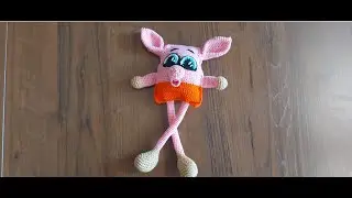 Crochet toffee pig detailed master class | Toffee toy | Anti-stress toy