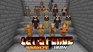 Increíble MOD de ARMADURAS PARA GLADIADORES en Minecraft | Let's Forge Bronze And Iron | 1.20.1 😮