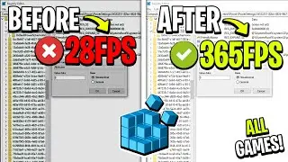 🔧DO THESE 5 REGISTRY SETTINGS TO BOOST FPS IN ALL GAMES ✅ (FPS BOOST & FIX LAG)