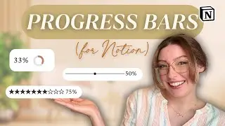 How to Create Stunning Progress Bars in Notion (Steal My Formulas!)