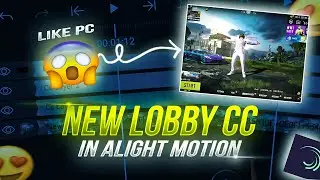 New Pubg Lobby Cc Like PC 😱  | New Lobby Color Grading in Alight Motion Tutorial | Mr TOM Playz